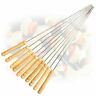 7686681398563 Unbranded Reusable Bbq Grill Skewers Barbecue Kebab Metal