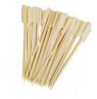 783050323656 Oriental Creations Inch Wooden Bamboo Sticks Paddle Skewers