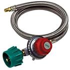 810271021853 Grill Connectors Hoses Brinkmann High Pressure Psi Regulator