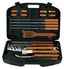 813121018041 Unbranded Piece Barbecue Tool Set With Storage Case