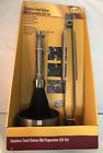 846145050100 Stainless Steel Deluxe Rib Preparation Gift Set Bbq