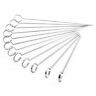 8541958621 Metal Kabob Skewers Stainless Steel Barbecue Flat Sk
