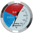 550f 85591 Bbq Grill Thermometer Larger Face Charcoal Pit Wood 691171785591