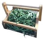 868035000309 Fairfield Garden Products Small Harvest Fruit Basket Rust