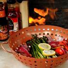 876824000447 Outset Diameter Copper Round Grill Wok