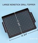 884916593036 Unbranded Nonstick Teflon Coated Grill Topper Pan Bbq