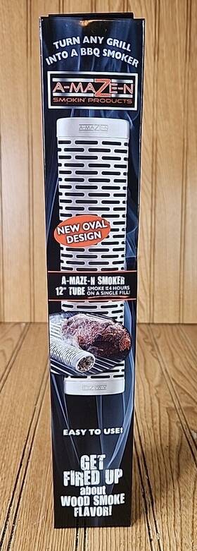 A-maze-n 851786005075 12 Inch Smoke Tube Add Extra To Your Pellet Grill