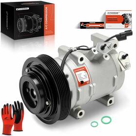 158335 A-premium Air Conditioner Ac Compressor With A/c Clutch Compatible Acura