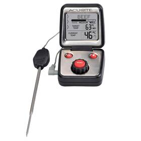 00277 Acurite 809396064500 Digital Cook Thermometer Black