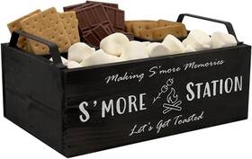 Abn5e190-blk Admired By Nature Sftmores Station Gifts For Fire Pit Caddy Smore Black
