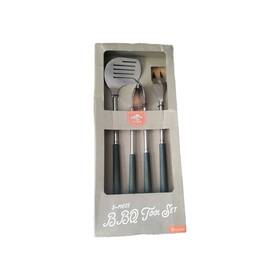 Adventure Is Out There 638688006498 3 Piece Bbq Tool Set Insulated Grips To Resemble Golf Clubs Nib Fast Shipping
