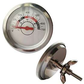 Adviace 666389671684 Bbq Grill Temperature Gauge Heat Indicator For Charbroil Parts 2.375 Inch