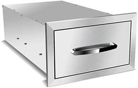 Ahloki 966799686003 Outdoor Kitchen Drawers Stainless Steel Flush Mount Access Bbq With