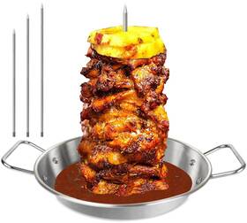 Aimeiki 718206922827 Vertical Skewer Al Pastor For Grill Stainless Steel Brazilian Sp