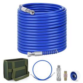 18apshk Airless Sjg 100ft X 1/4 Inch Paint Sprayer Hose High Pressure Kit With 5ft Whip