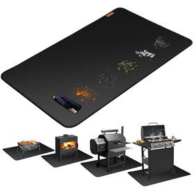 Asgm0101 Airshooter 48 X 30 Inch Under Grill Mats For Outdoor Fireproof Bbq Pad Beneath G