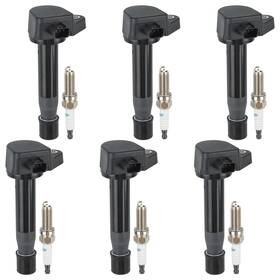 Dhxq-0018 Aiyigu Set Of 6 Uf603 Ignition Coil Packs And Iridium Spark Plugs Compatible With 20