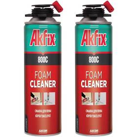 800c-2 Akfix 800c Gun Cleaner 2x12.3 Oz. Solvent-based Spray For Removing Unc