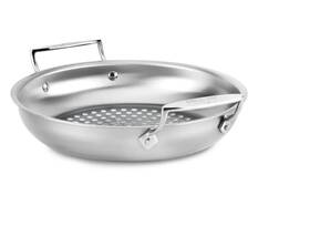 All-clad 011644911133 Outdoor Stainless Steel Round Basket 11 Inch New Save 20% Off Msrp