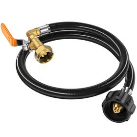 Ban0012-1 Alloxity Propane Refill Adapter For 1 Lb. Tanks 3ft Hose Stur