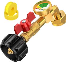 Ban00840100 Alloxity Propane Refill Adapter For 1 Lb. Tanks 1lb To 20lb Elbow Tank Ad