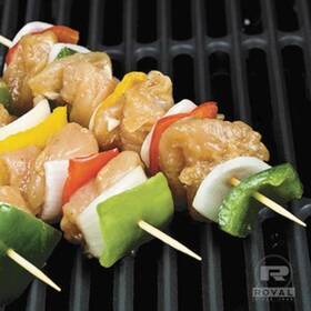 R806 Amercareroyal Royal Paper Products Bamboo Skewers 6 Inch Natural 100/pack