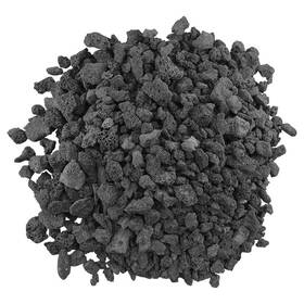 Lavas10 American Fireglass 817901011772 Fire Glass Small Sized Lava Rock Porous Allnatural 1/4 To 1/2