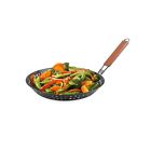 Amf-02-g02 Arctic Monsoon Grilling Skillet Nonstick Grill Accessories With Wood Foldabl