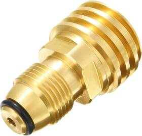 Agy-232100052 Anptght Universal Propane Tank Adapter Old To New Converts Pol Lp Service Valve