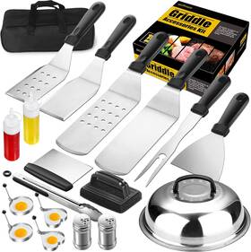 Aogk19 Aofmee Griddle Accessories Kit 19 Pcs Flat Top Grill Set For Blackstone An