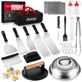 Aozoy 790943843856 Griddle Accessories Kit 36pcs Flat Top Grill For Blackstone And Camp