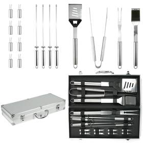 Arora 897128852538 Grilling Accessories Grill Tools Bbq With Aluminum Carrying Case Bar