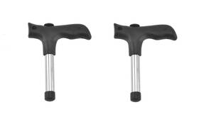 Cok002 Art&beauty 2 Pack Of Stainless Steel Coconut Opener Tool Straw Hole Maker Black