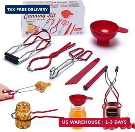 Askshy 721703066475 Canning Supplies Starter Kit Home Tools Set For 37pcs Kitchen Dura