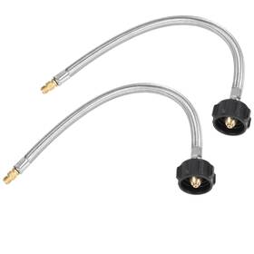 20230703-gch051 Atkke 15 In Rv Propane Hoses Pigtail Connector Hose Stainless Steel Braided Propan