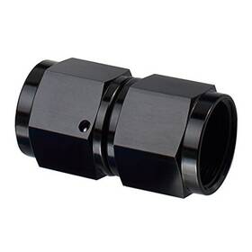 Wfcm0516-6-blk Autobbox Female Flare Swivel Coupler Aluminum 6 An Fuel Hose Adapter Fittings 6an Black