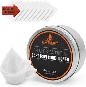 Aweasroy 313034557533 Griddle Seasoning And Cast Iron Conditioner 7 Oz Food Safe Sea