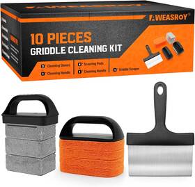 Nj-gc06 Aweasroy Griddle Cleaning Kit For Blackstone Flat Top Grill With