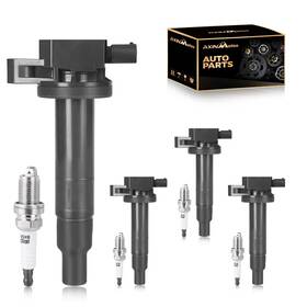 Ax000215-fb Axinmotoo 4pcs Uf316 Ignition Coil Pack And Spark Plugs Replacement For Scion Xb 2004-2