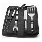 Az595a11133cd84-us Imported Piece Stainless Steel Bbq Grilling Tool Set 633944005956