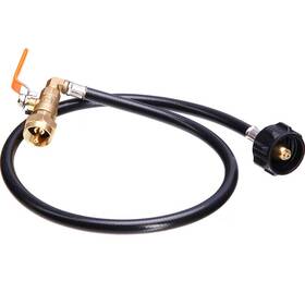 Azdele 782911367303 Propane Refill Adapter For 1 Lb. Tanks 3ft Hose 1lb Pr