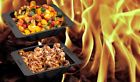 B-0752yp5r8 Nonstick Grill Pan Holes Vegetables Bbq Outdoor Stovetop Basket Camping