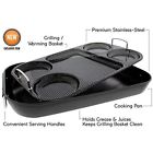 B01mqcjh33 Premium Grill Basket For Vegetables Fish Meat Warming 762988956129