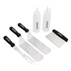 B0759hp7rk Smaid Bbq Accessories Spatulas Chopper Scraper Bottles Piece Stainless