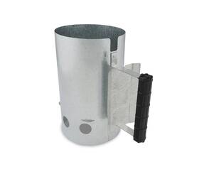 39470 Backyard Creations Chimney Charcoal Starter For Bbq Grill Silver