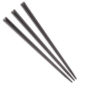 Bamboomn 955114922677 Triangular Appetizer Food And Drink Prism Picks - 4.5 Inch 11.4cm Black 300