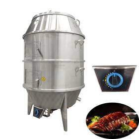 220640 Banfluxion Roast Duck Oven Liquefied Petroleum Gas Double Layer Stainless Steel Restaurants