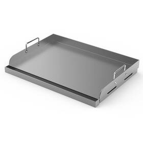 3x157bx-cg17-a Barbqtime Griddle For Gas Grill Universal Fry Flat Top Plate 17 Inch X13