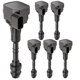 C01010131 Barlin Hall Set Of 6 Ignition Coil Pack Compatible With Nissan 4.0l V6 2005-2020