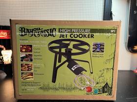 Bayou Classic 050904001009 Sp1 High Pressure Jet Cooker Boil Steam Deep Fry Seafood New